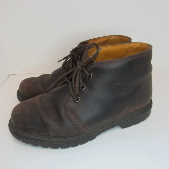 Havana Joe Shoes Havana Joe Brown Leather Lace Up Chukka Ankle